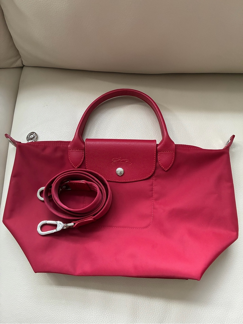 NWOT Longchamp Le Pilage small crossbody bag